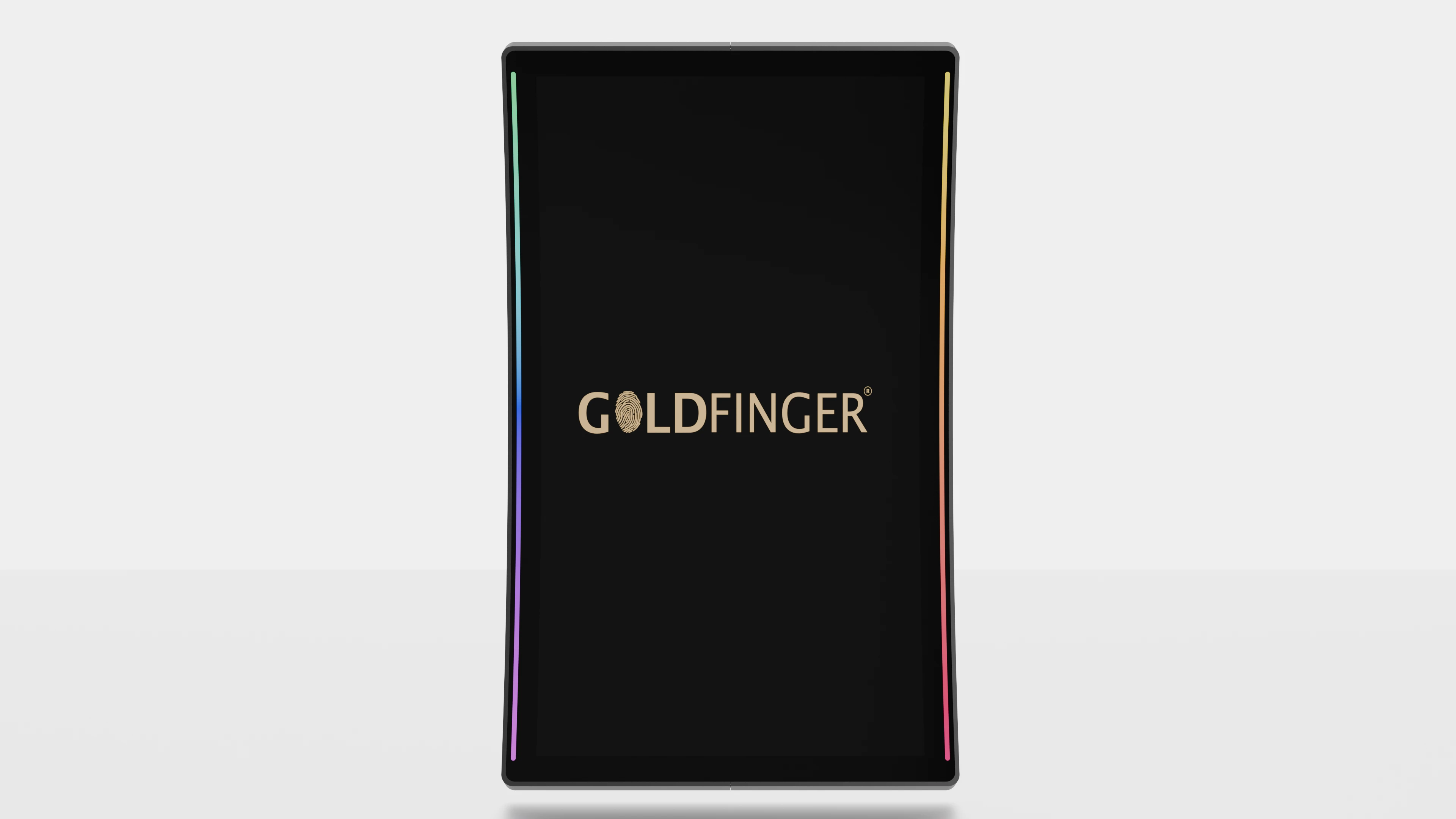 43" C-Curve front view